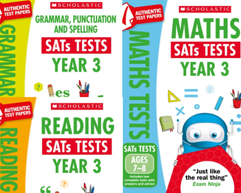 Scholastic KS3 Year Mock Test Pack [3 Books] Tests
