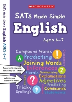 Scholastic Year 2 SATs Made Simple: English (Ages 6-7) x 30 [Class Pack]
